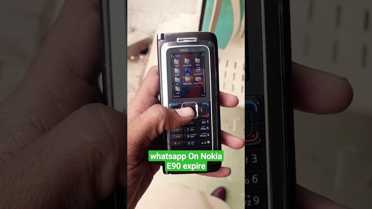 whatsap on Nokia E90 Expire #shorts