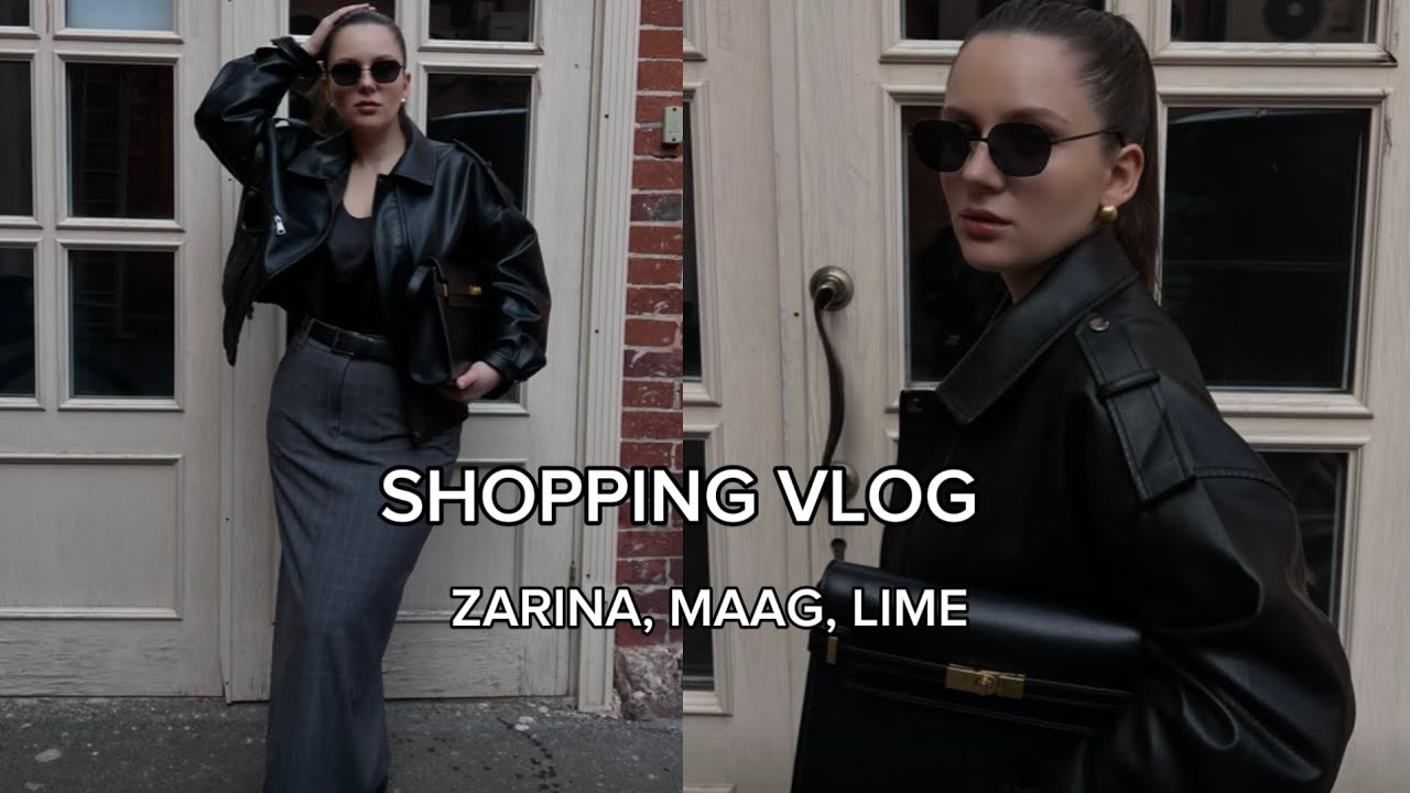 VLOG| ШОПИНГ ВЛОГ С ПРИМЕРКОЙ| LIME,MAAG,ZARINA