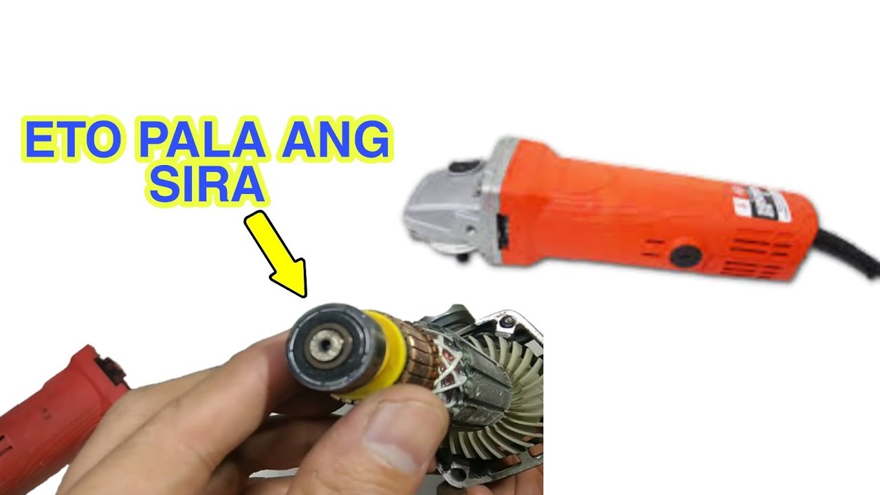 Jck kawasaki Angle Grinder Repair