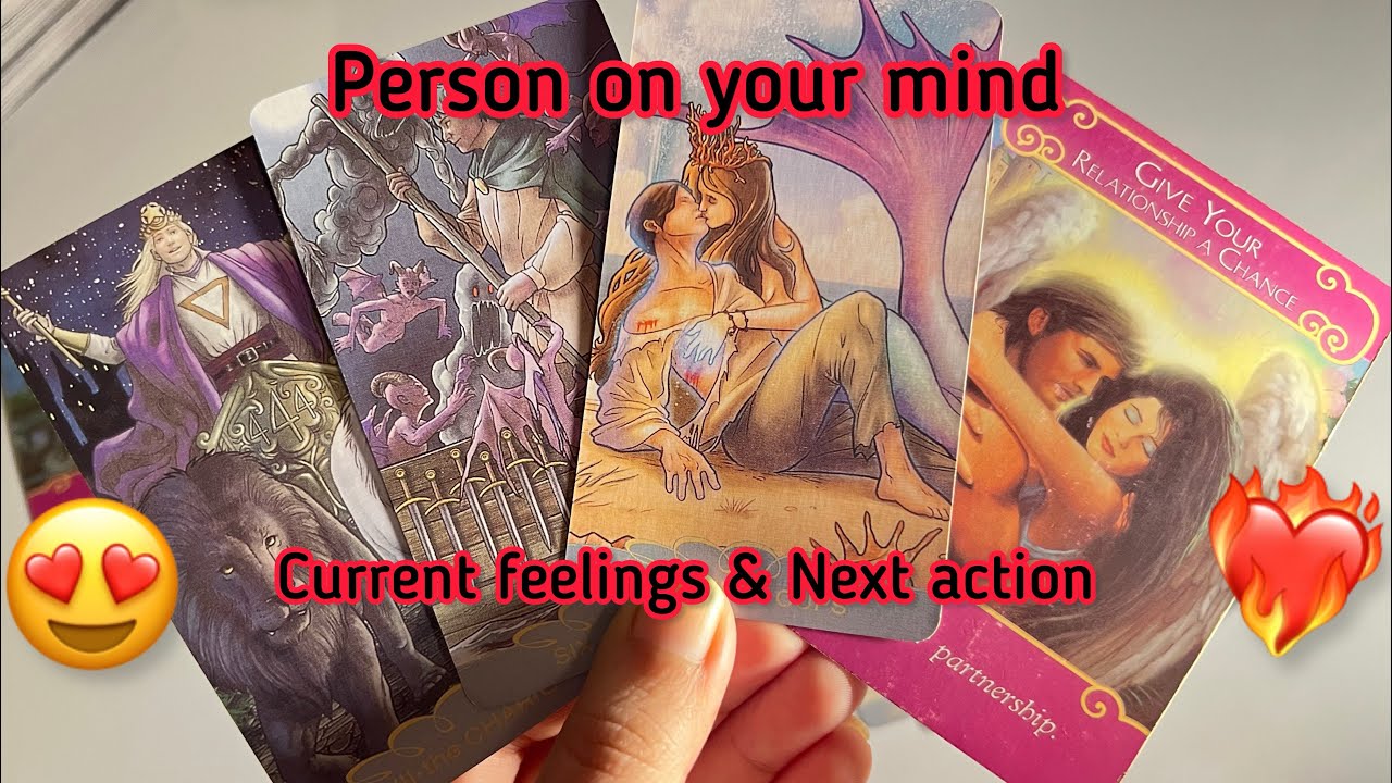 Person on your mind: Their current feelings/emotions for you & Next move?❤️‍🔥 Hindi tarot card