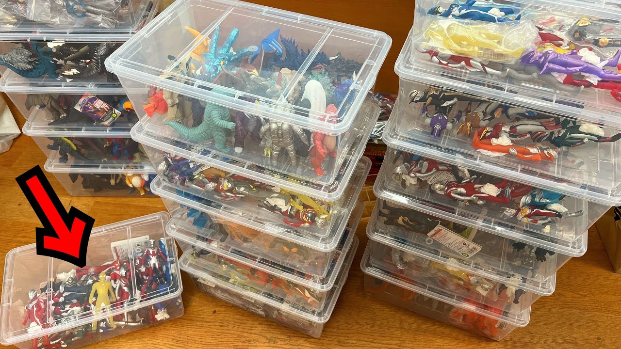 みんな助けて！【ソフビ】ウルトラマンの全てのEXソフビを整理したら大変だったw ★ 奥特曼 mainan Ultraman SOFUBI