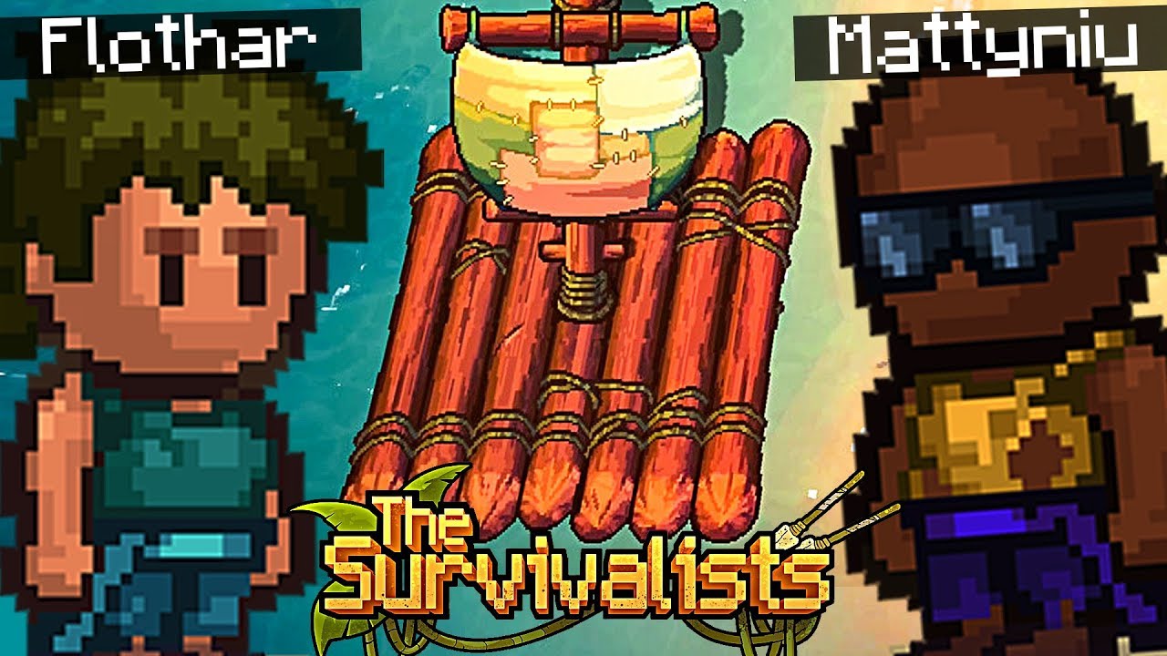 ROZBILIŚMY SIE NA BEZLUDNEJ WYSPIE - FLOTHAR i MATTYNIU - The Survivalists #1