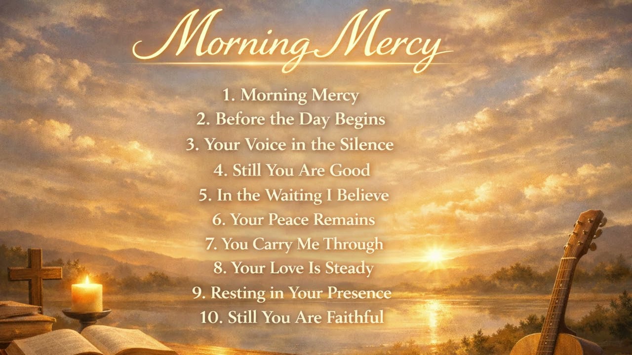 Morning Mercy – Peaceful Worship Music | Prayer, Meditation & Quiet Time With God (Full Album)