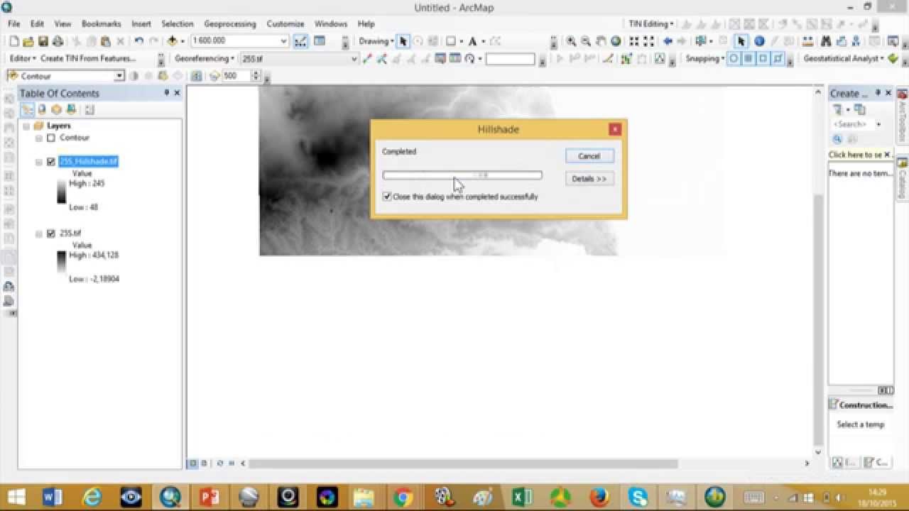 Arcgis Modelo Digital do Terreno #03