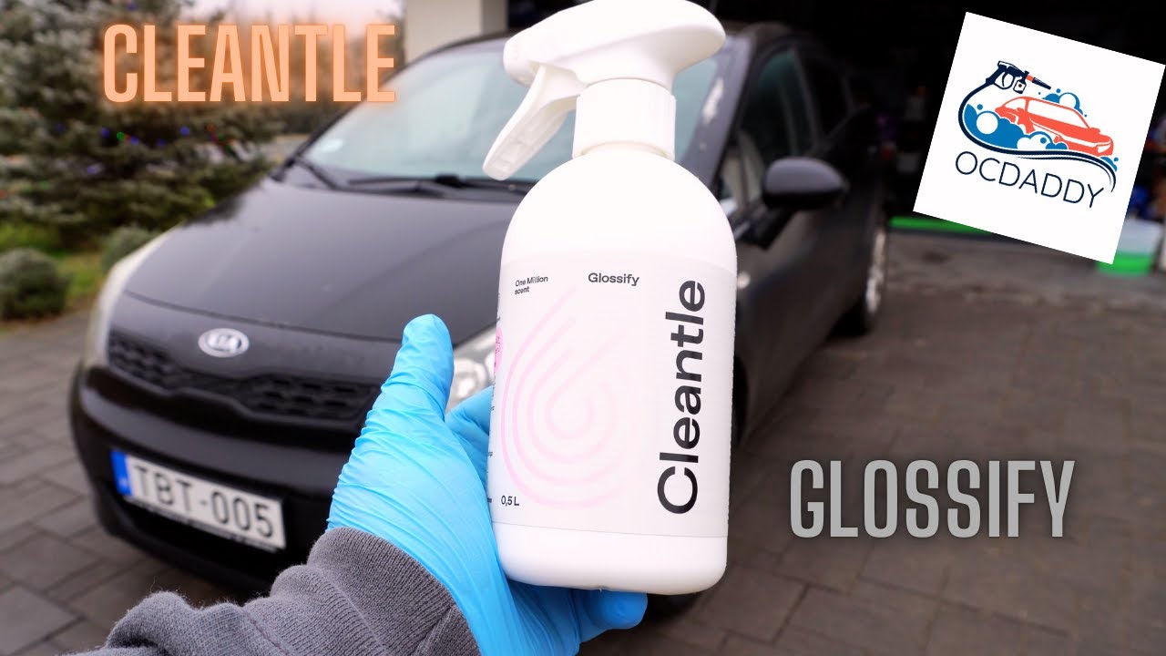 Cleantle Glossify (quick detailer) test - EN