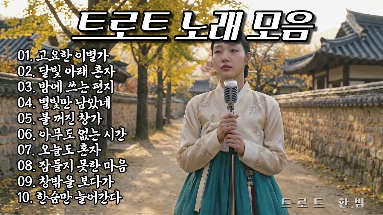 찐한 트로트 #5  | 찐한 감성 트로트 메들리 | 밤·외로움·기다림 트롯 플레이리스트