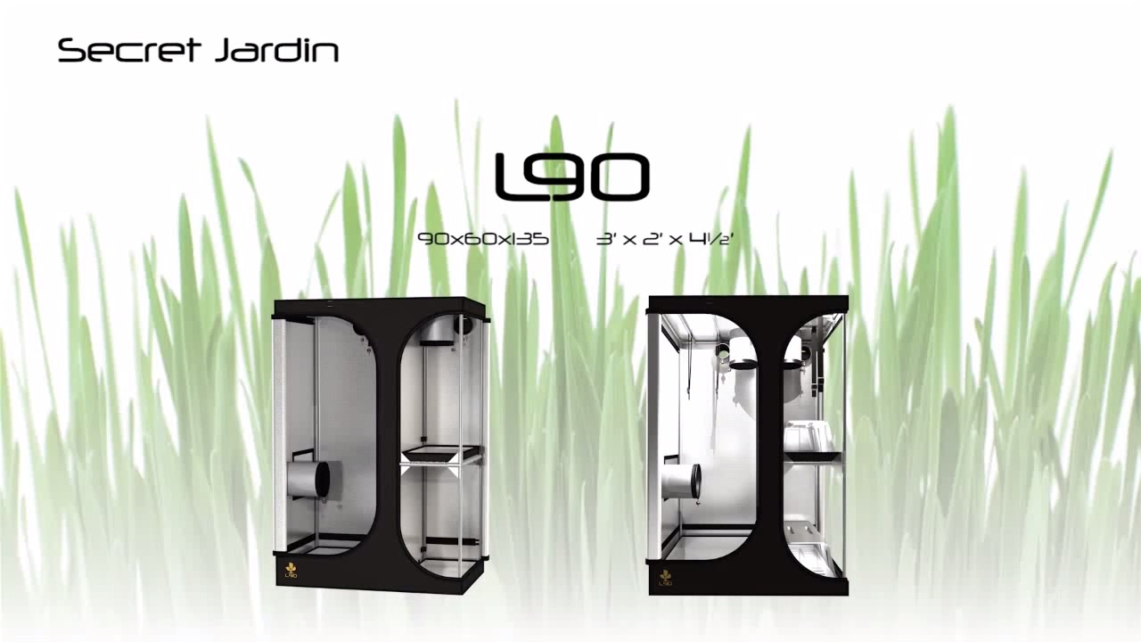 How to set up Secret Jardin grow tent L90 | Product Tutorial