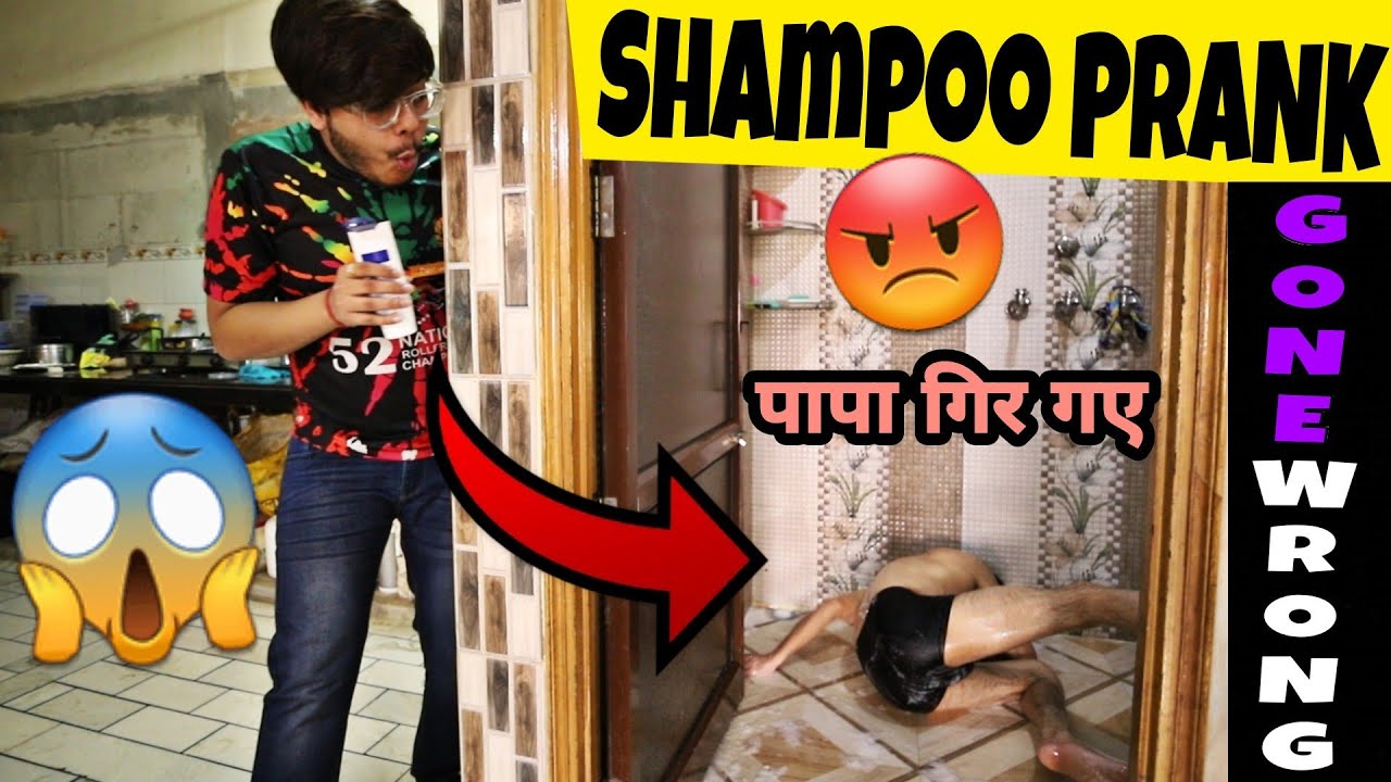Shampoo Prank on My Angry Dad 😂😂 gone extremely funny || Skater Himanshu