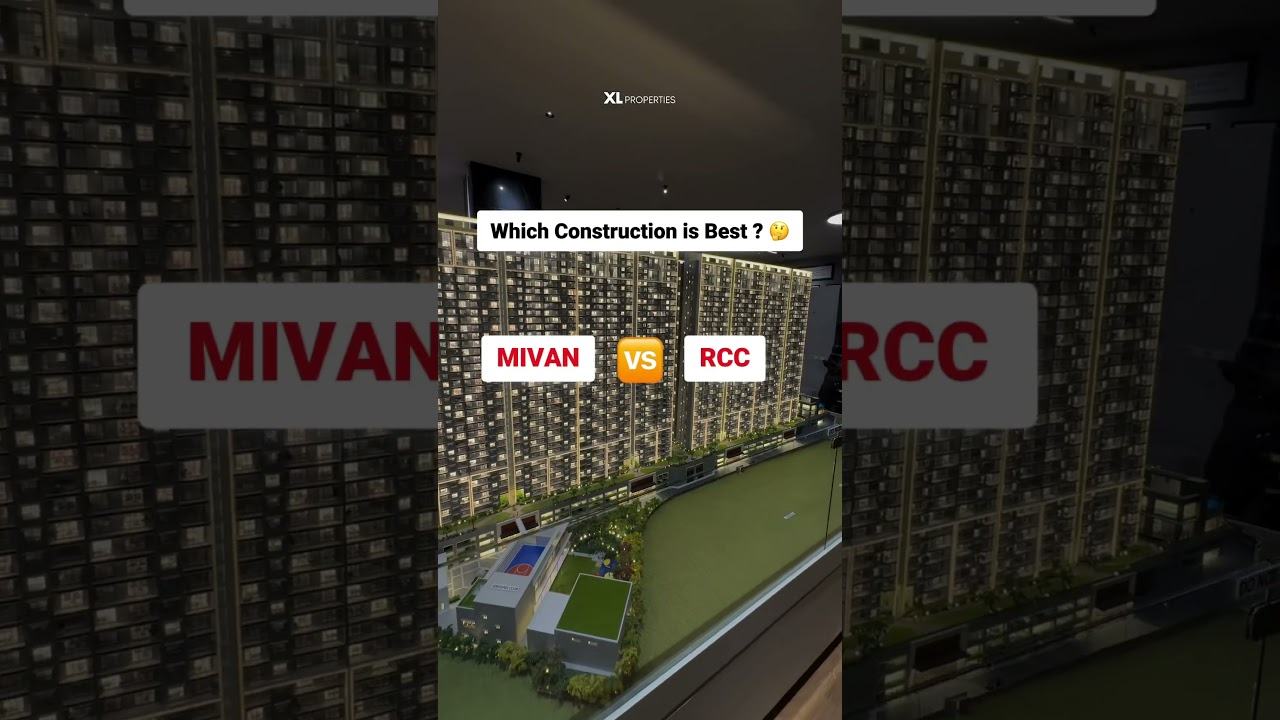 Which construction is best? MIVAN or RCC? 🤔