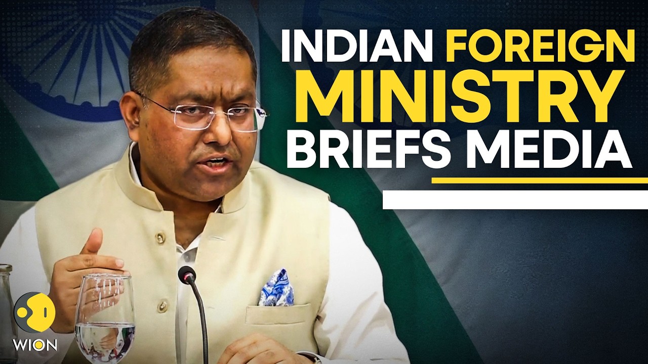 MEA Briefing LIVE: Weekly Media Briefing By India&rsquo;s Ministry Of External Affairs Spokesperson | WION