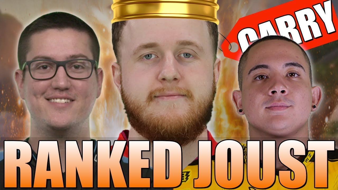 CARRYING @Weak3n and @ELLEONGAMING IN RANKED JOUST!