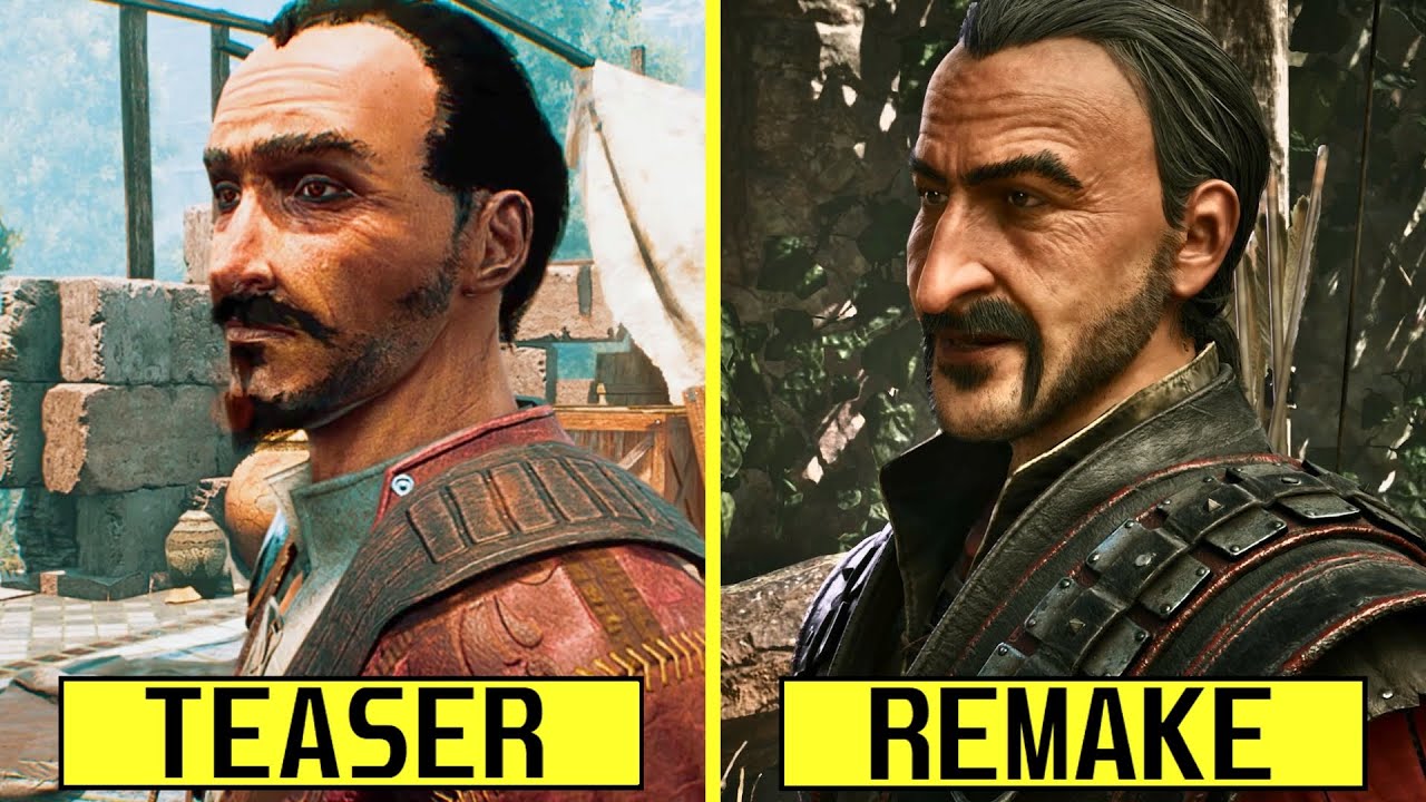 Gothic Remake (2024) vs Playable Teaser (2019) Early Graphics Comparison