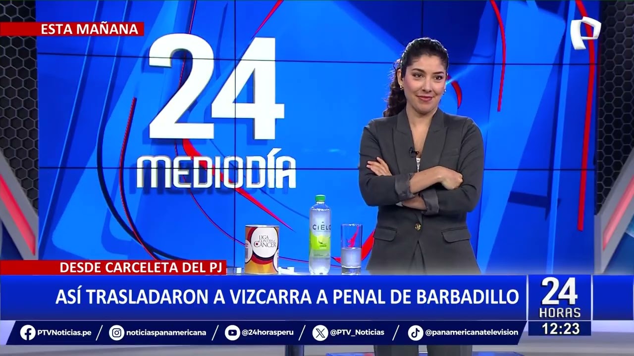 Así fue el traslado de Martín Vizcarra al penal Barbadillo