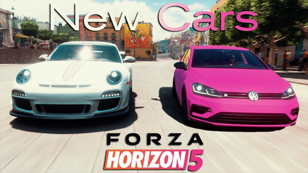 FH5 New Cars: Porsche 911 GT3 RS 4.0 And 2021 Volkswagen Golf R
