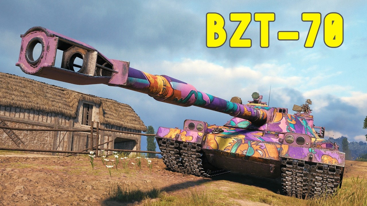 World of Tanks BZT-70 - 3 Kills 12,3K Damage