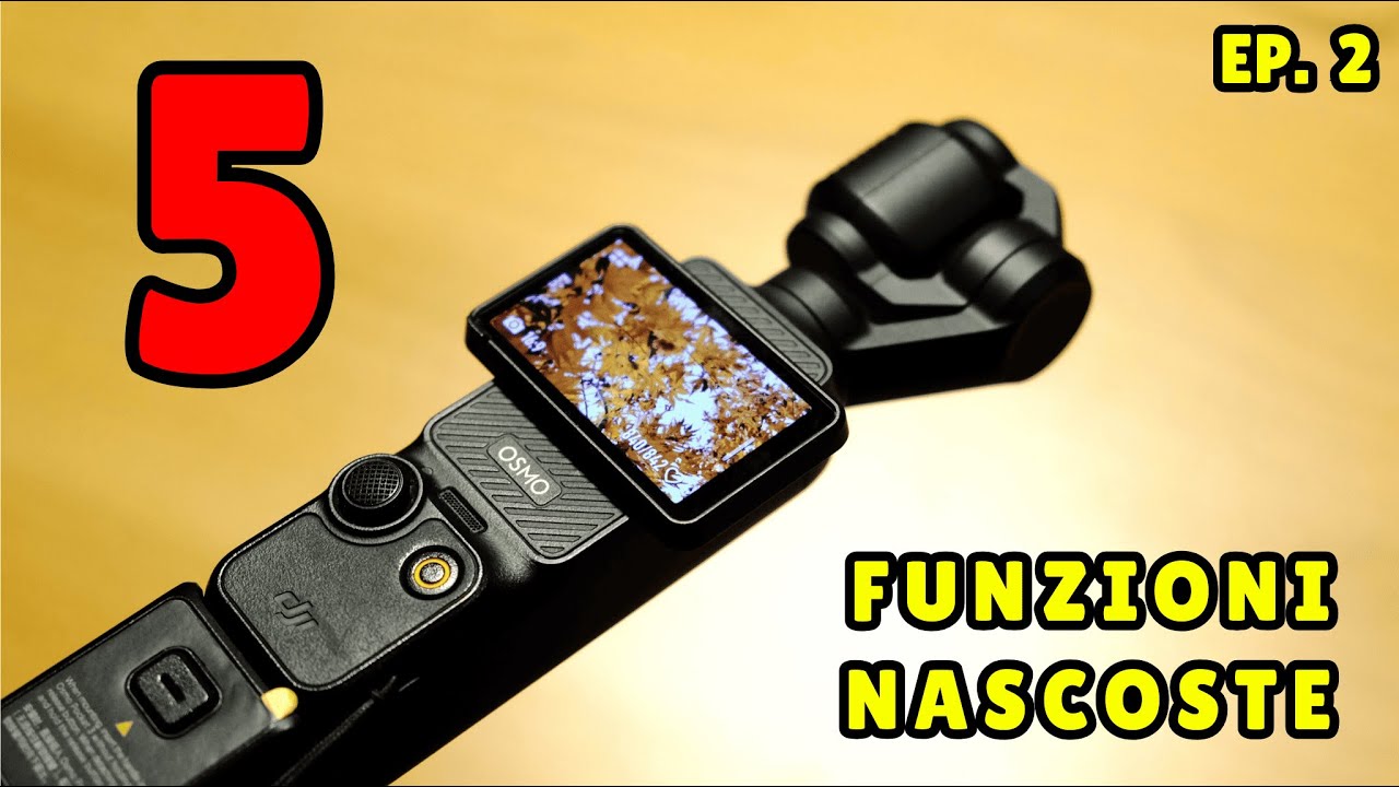 5 FUNZIONI NASCOSTE in Osmo Pocket 3 | EP. 2 #dji #osmopocket3