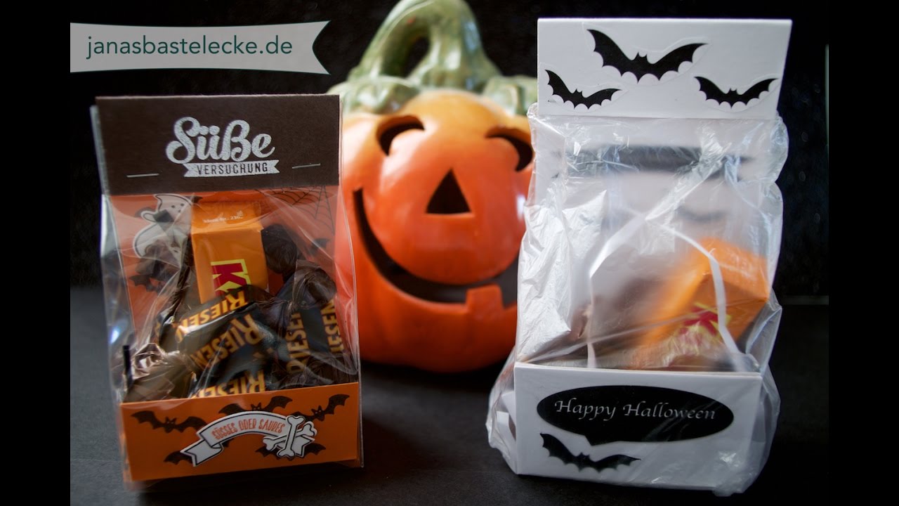 Kreativer Montag 85 - Halloween-Verpackung mit und ohne Bastelmaterial