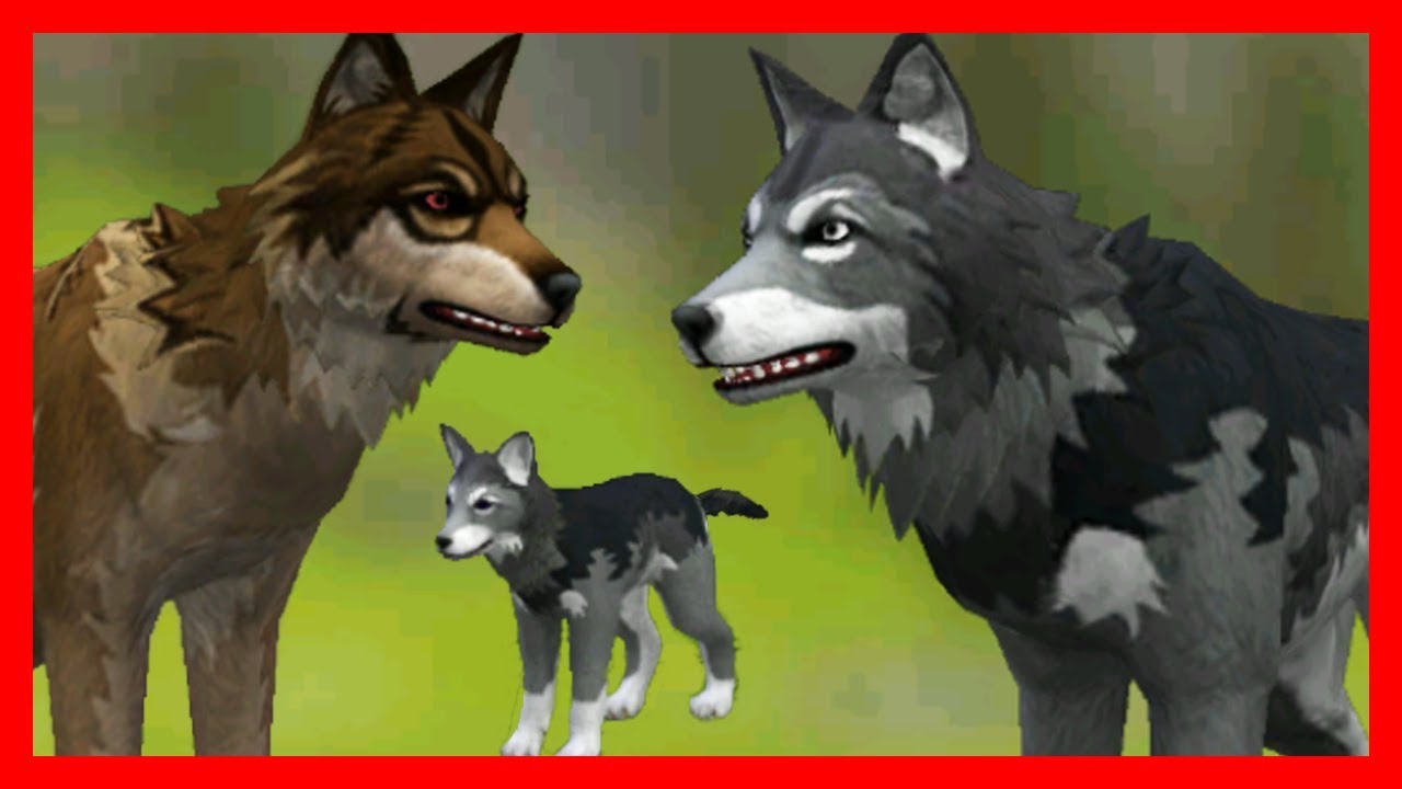 СИМУЛЯТОР ВОЛКА #4 КОРМИМ ВОЛЧОНКА Жизни Зверей WildCraft про котят и собак