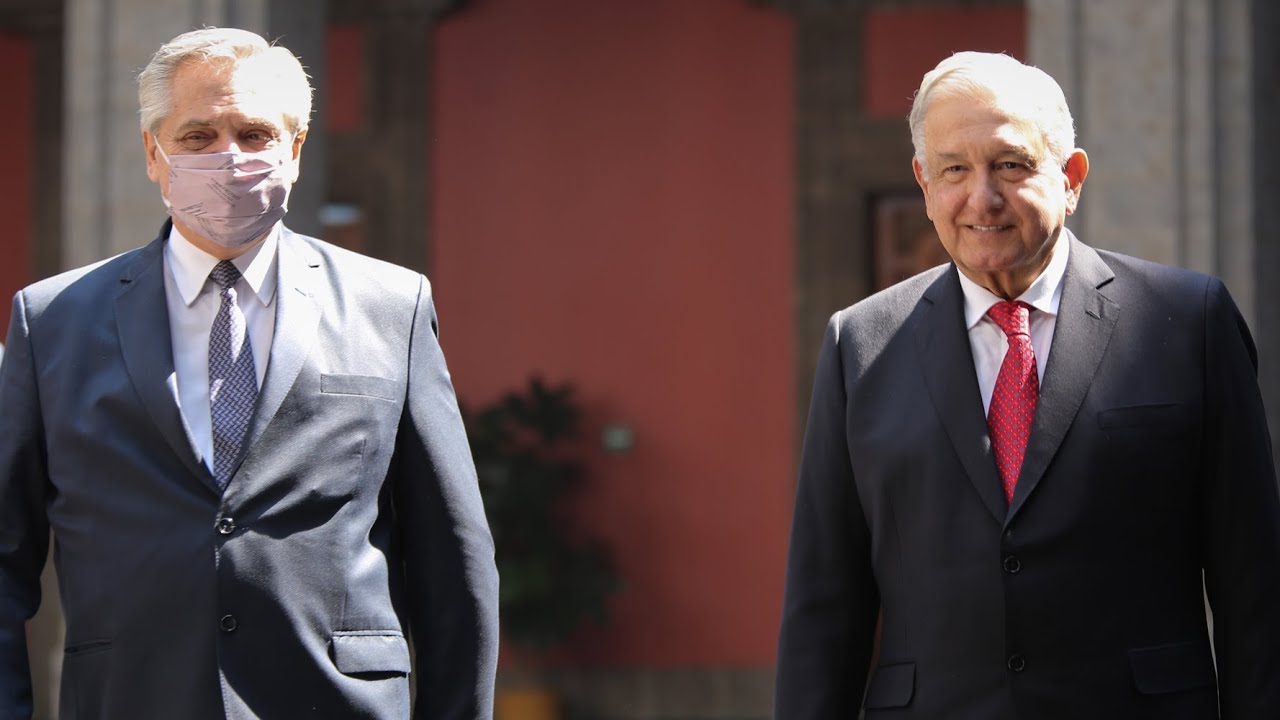 Ceremonia de bienvenida al presidente de la República Argentina, Alberto Fernández