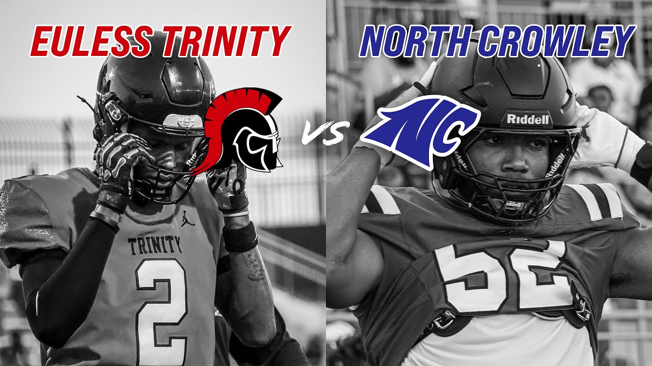 #2 North Crowley vs #13 Euless Trinity 6A TOP 25 SCRIMMAGE ESPN IN THE BUILDING #txhsfb