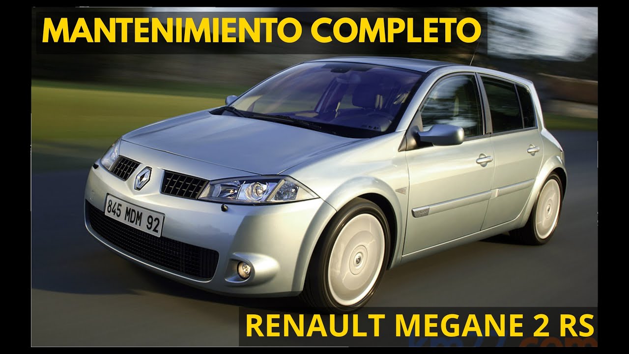 Mantenimiento completo RENAULT MEGANE 2 RS 225CV