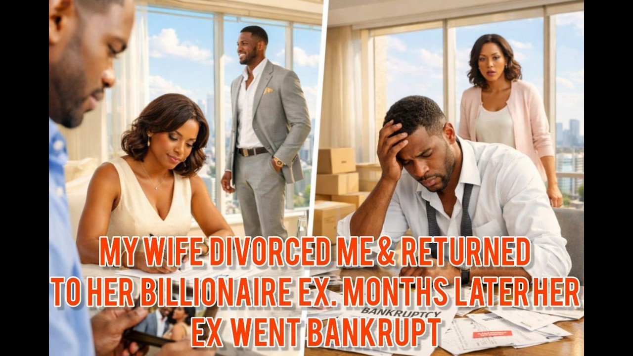 My Wife Divorced Me & Returned To Her Billionaire Ex  Months Later Her Ex Went Bankrupt