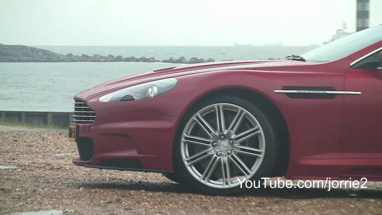 Aston Martin DBS; Quicksilver vs stock exhaust!! Lovely sounds!! - 1080p HD