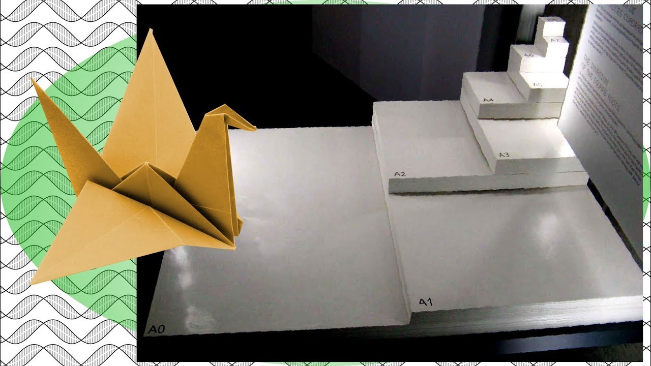 D'où vient le format A4 ? L'origine méconnue des formats des feuilles.