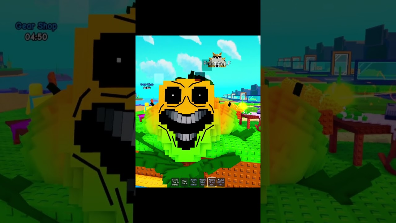 The Biggest Mango in plants vs brainrots spawned..  #roblox #plantsvsbrainrots #usa