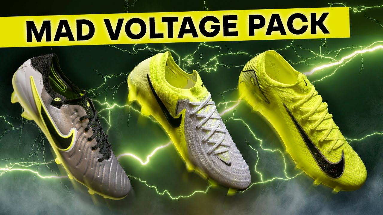 As melhores chuteiras Nike por posi&ccedil;&atilde;o - Mad Voltage Pack