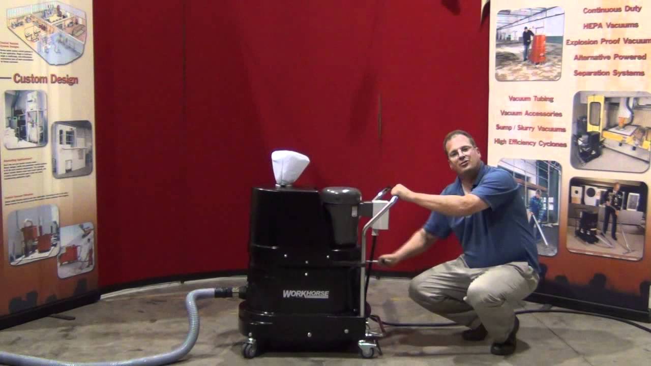 Continuous Duty Industrial Vacuum | DS1220 Workhorse Series by Ruwac