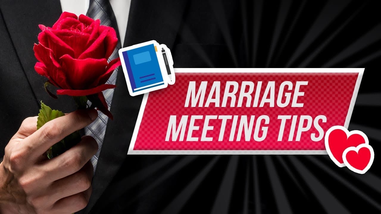 How To Have An Effective Marriage Meeting?