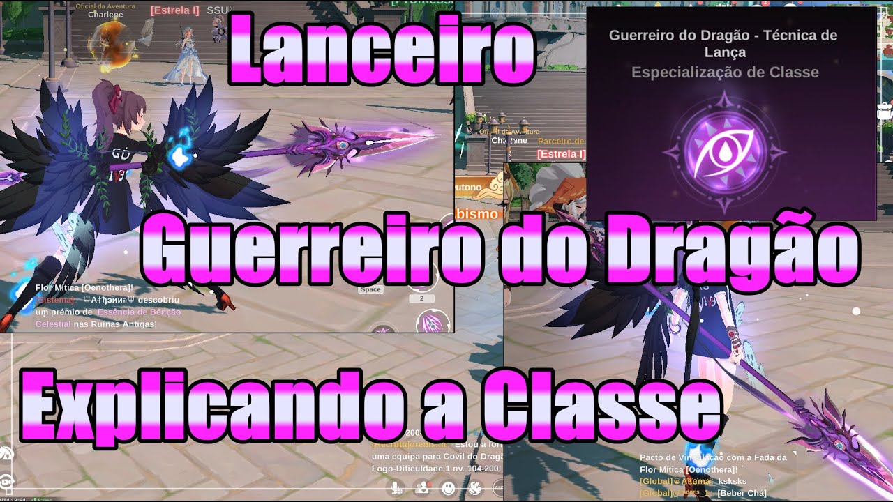 Guerreiro do Dragão - Técnica de Lança (Tudo Sobre) Skills