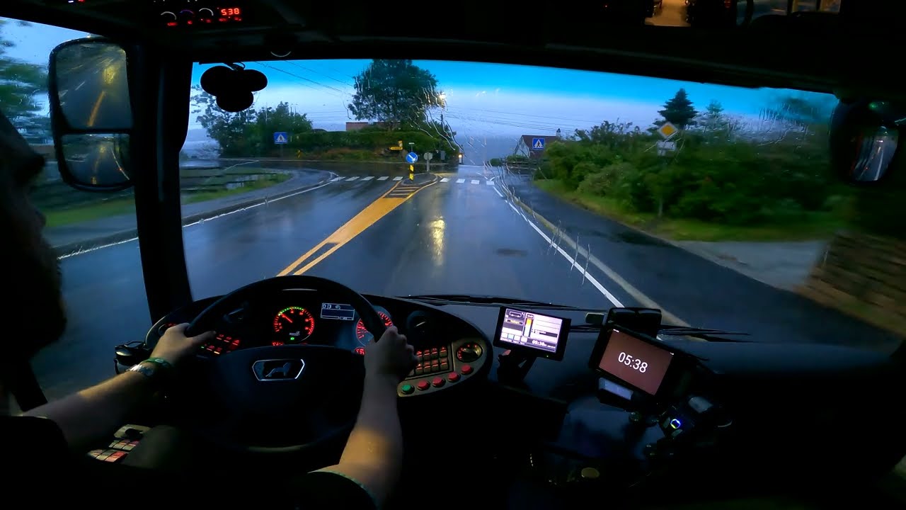[Onboard] Rainy Day In Bergen - Early Trip To Vadmyra