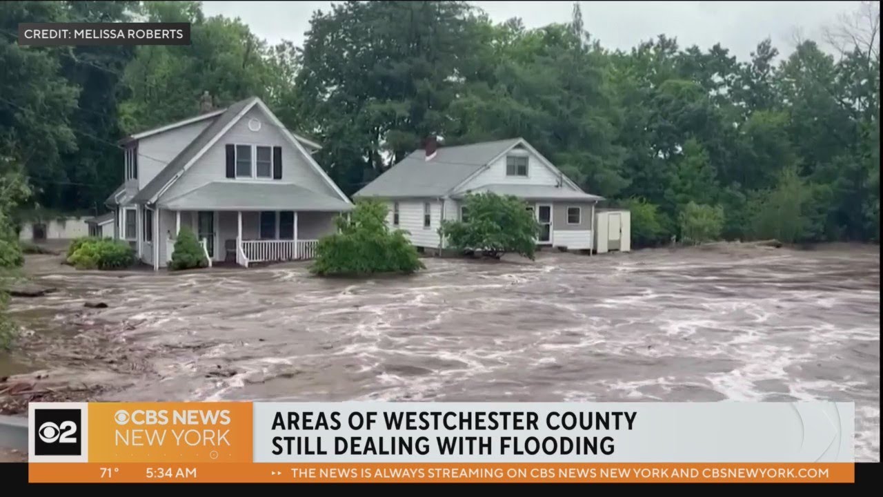 Westchester County waking up to major flooding