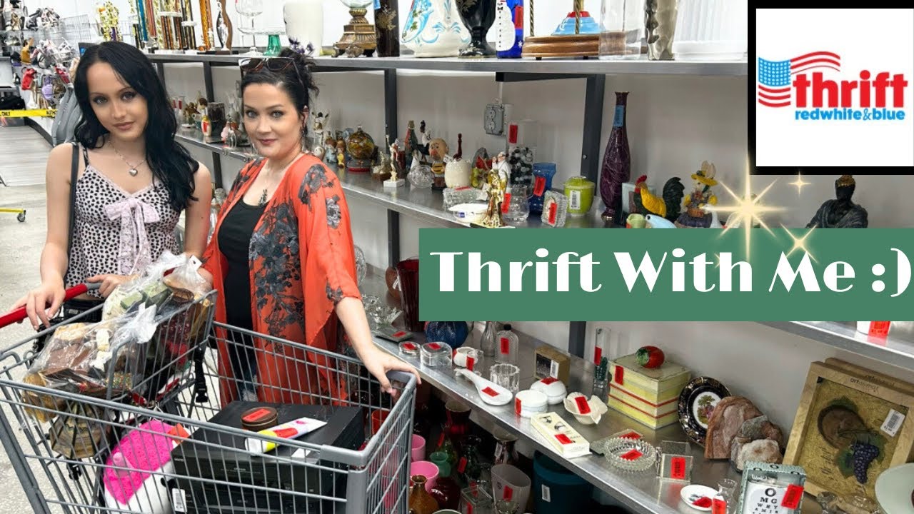He's Killing It! //  Thrift With Me at RED WHITE & BLUE Thrift!