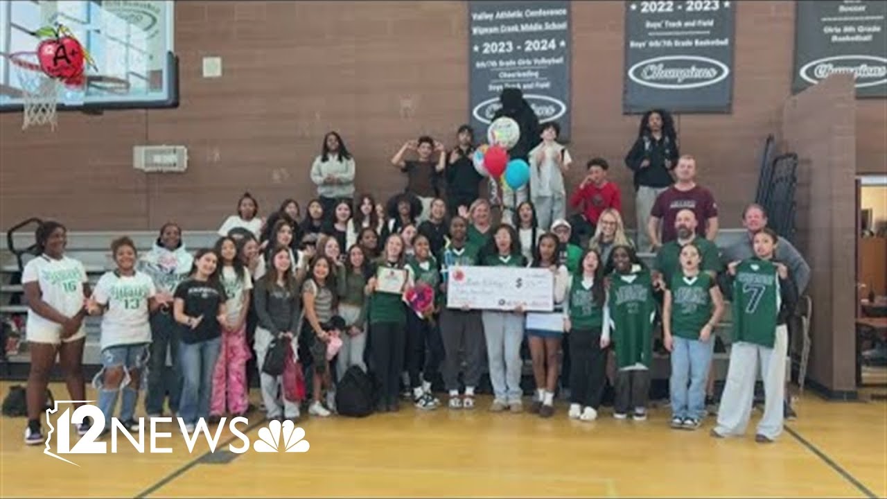 12News A+ Teacher: Lisa Hokaj at Wigwam Creek Middle School