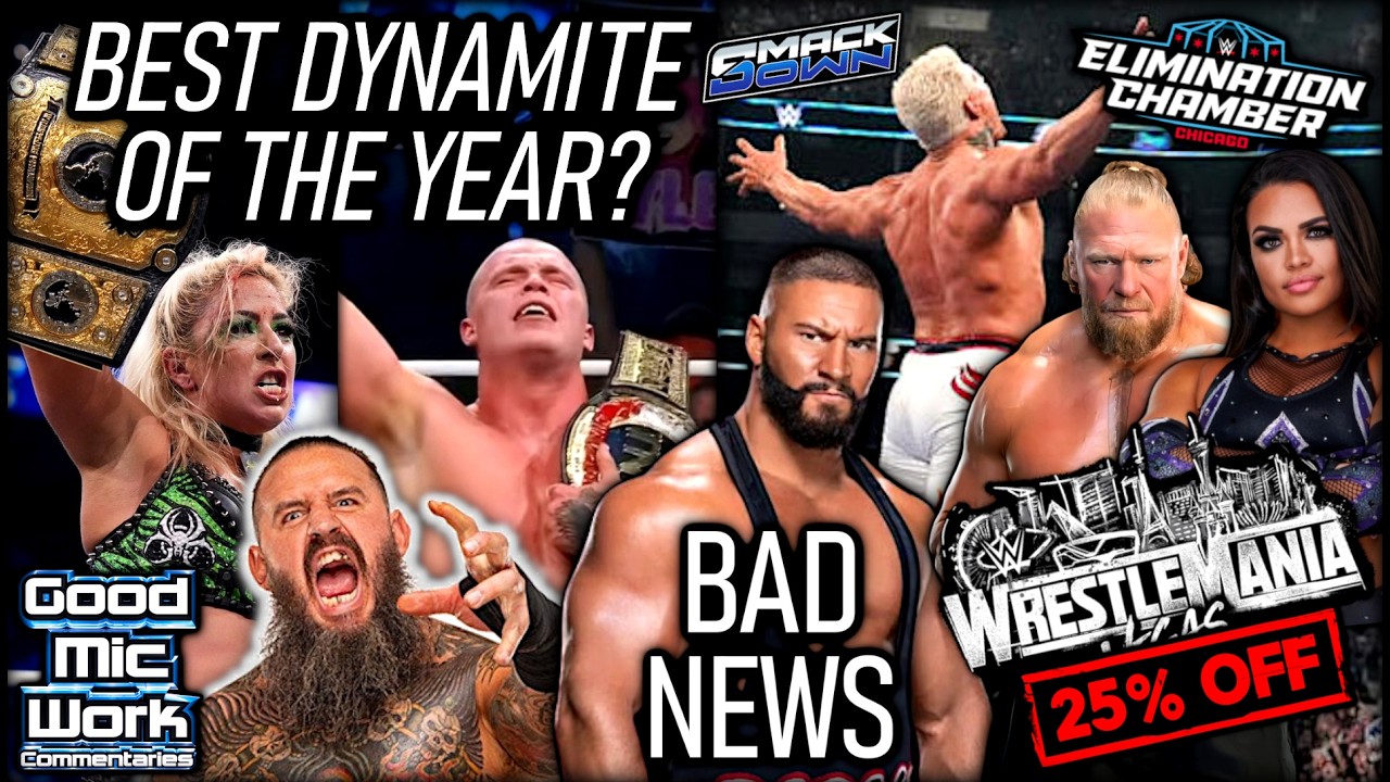 WWE UPSET With WrestleMania Tix Sales? | Cody Qualifies For Chamber | Thekla & Fletcher Win AEW Gold