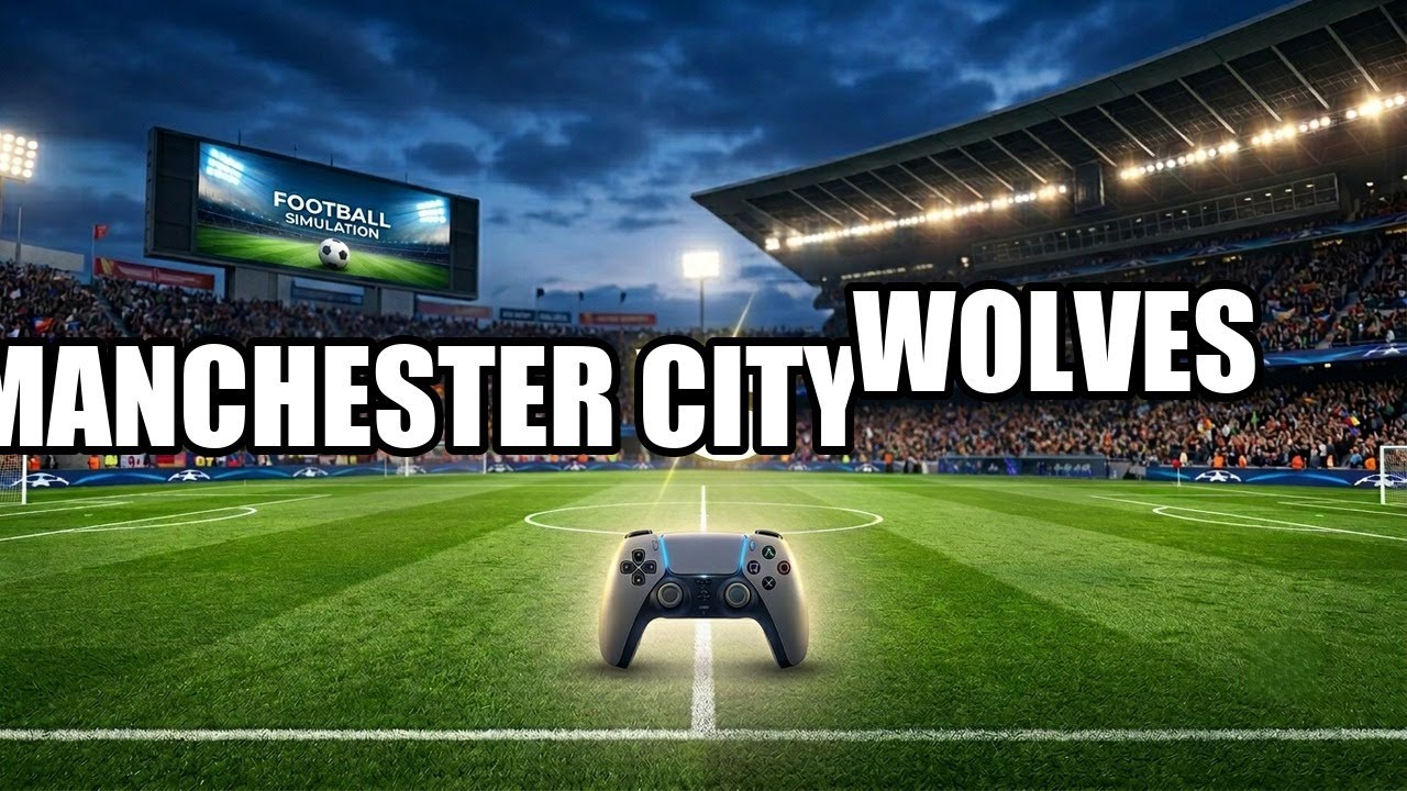 🔴 MANCHESTER CITY vs WOLVES - Premier League 25/26 Full Match - Video Game Simulation