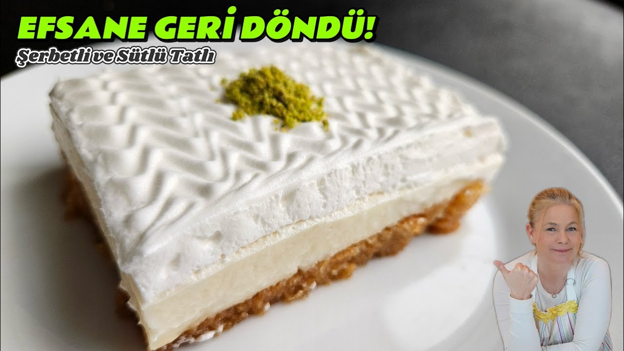 Gün Sofralarının Efsanesi Geri Döndü! Şerbetli ve Sütlü Nefis Tatlı