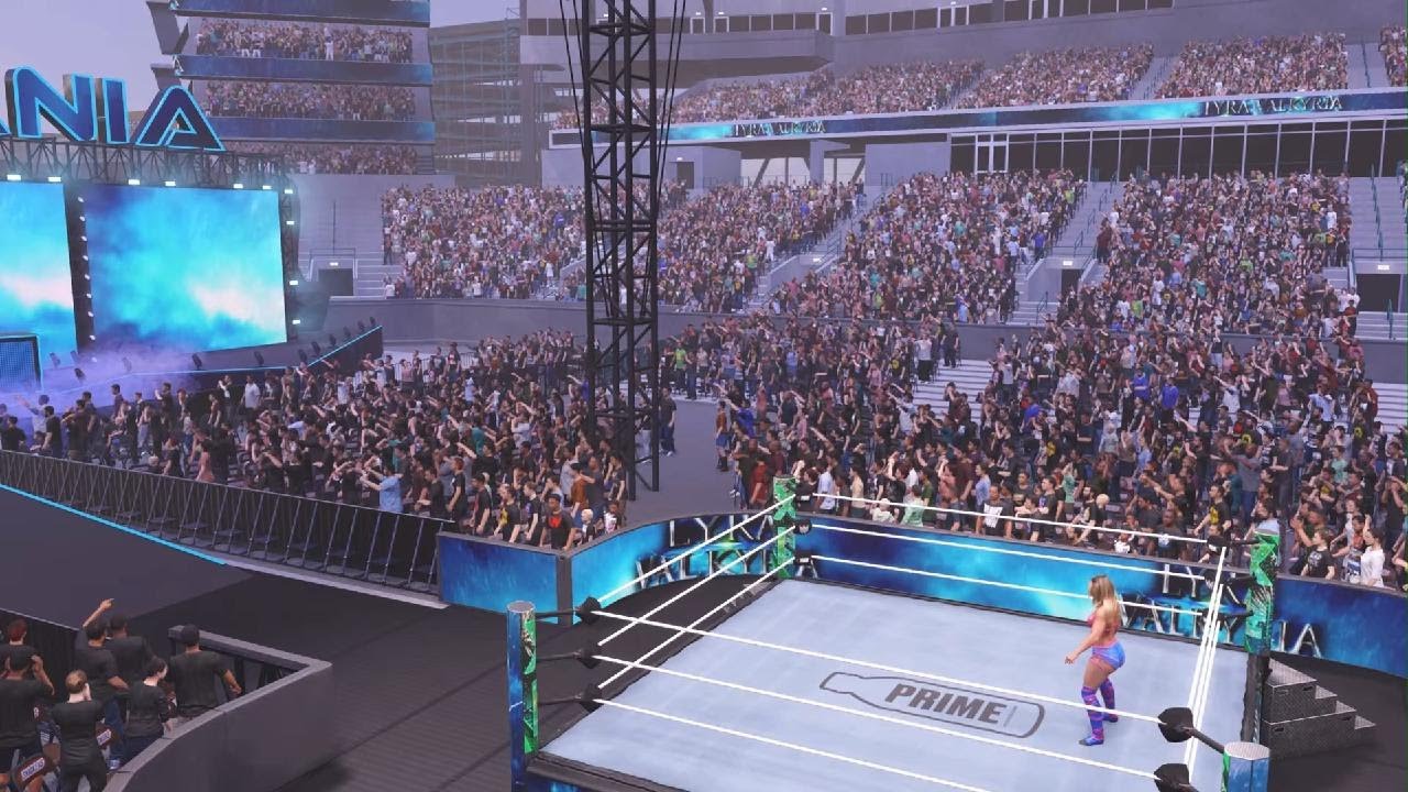 WWE 2K25 Lola Vice vs Lyra Valkyria