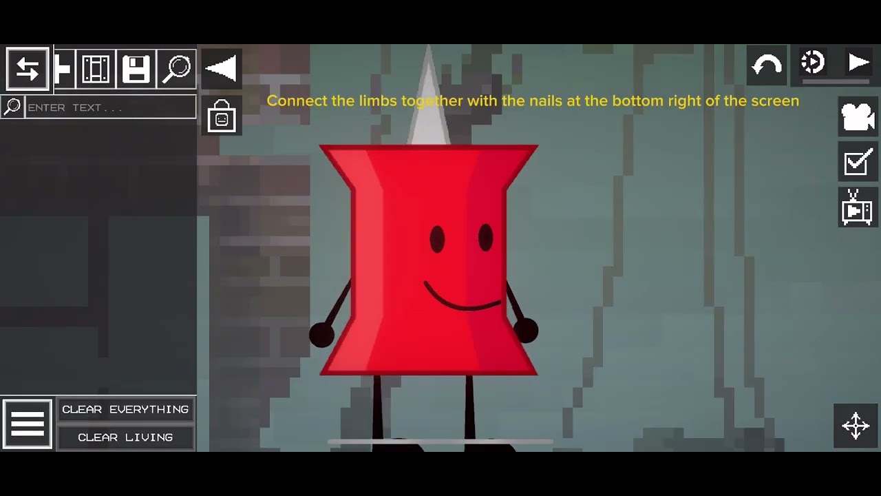How to make a bfdi character in melon playground
