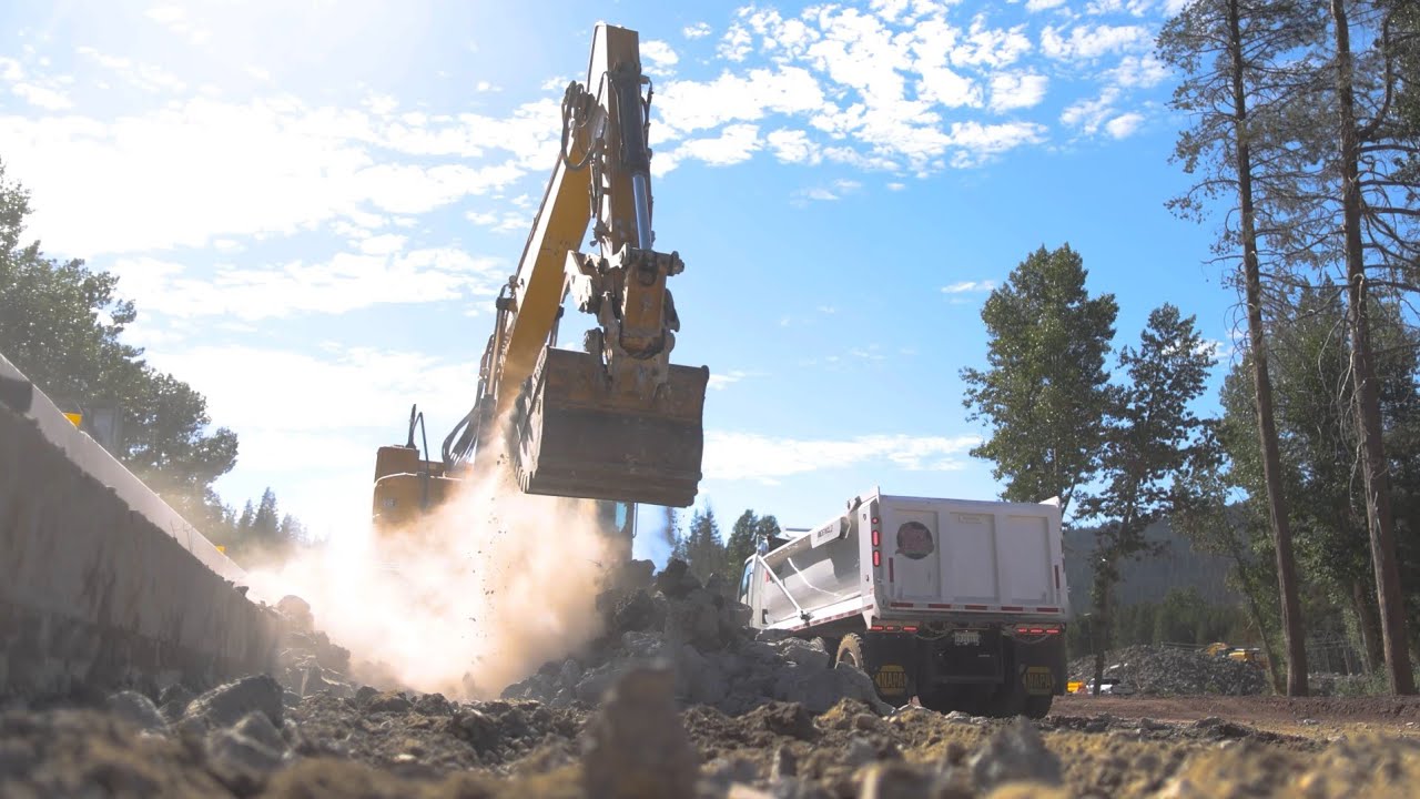 Construction Video | Kingvale I80 Truck Lane