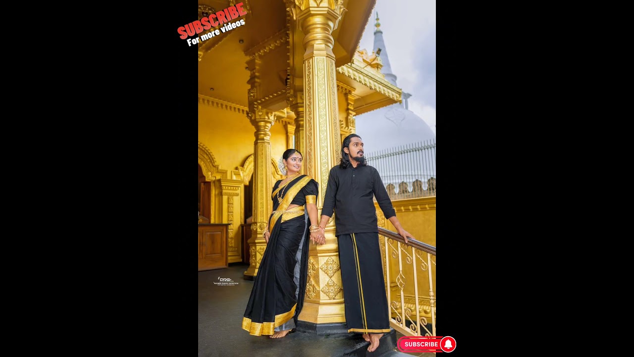 Tamil Wedding Couple Photoshoot 💍💒👰 | එයාලා දෙන්න නම් පුදුම ලස්සනක් #love #shorts #srilanka