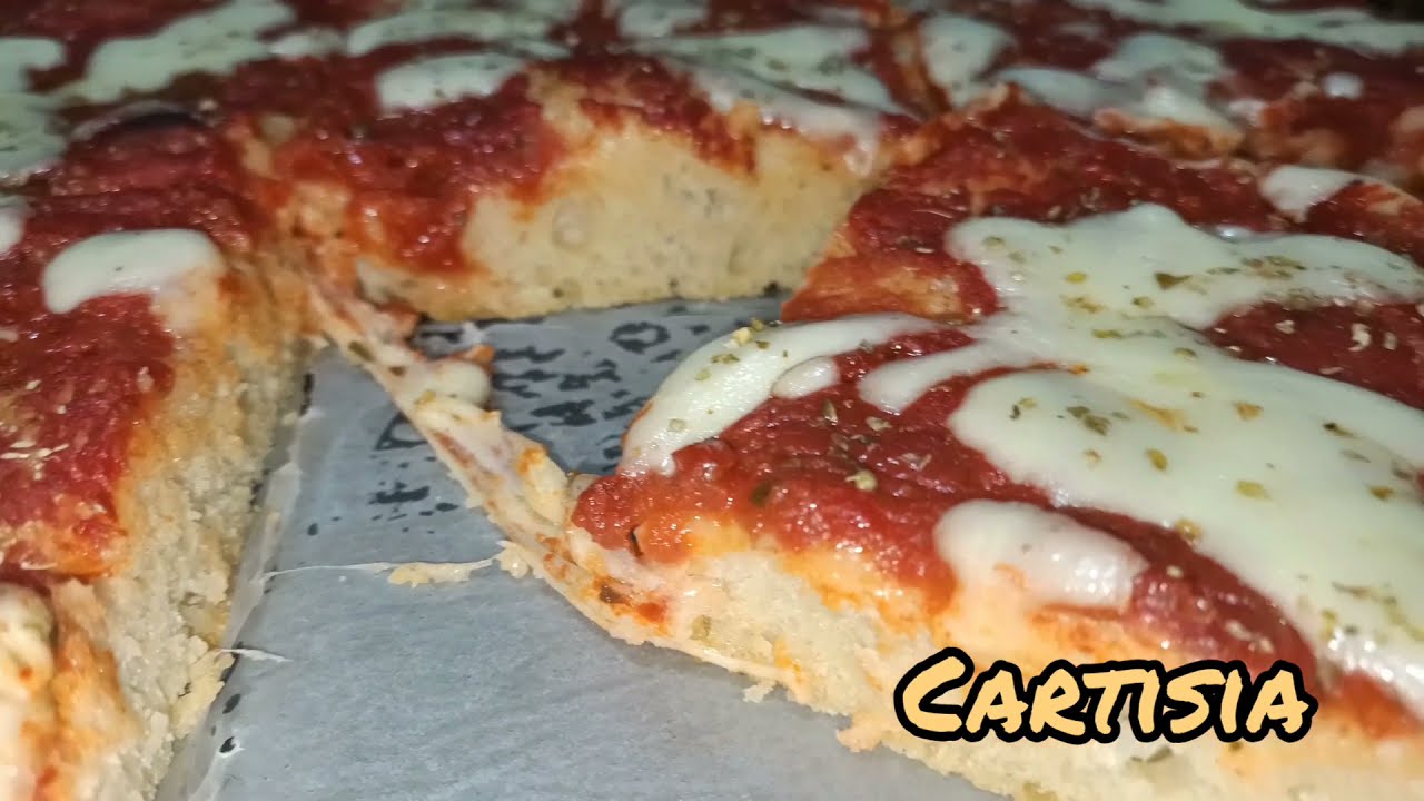PIZZA MARGHERITA ALTA E SOFFICE! SENZA IMPASTARE! Risultato Incredibile Buonissima