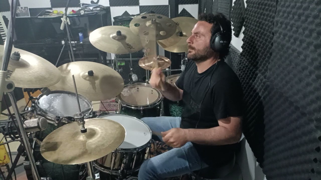 Gåte - Ulveham - Drum cover Jonnydrum