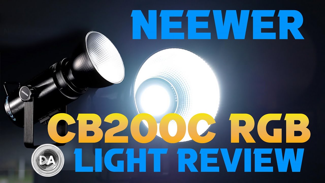 Neewer CB200C RGB LED Video Light Review | 36000 Colors for $300!