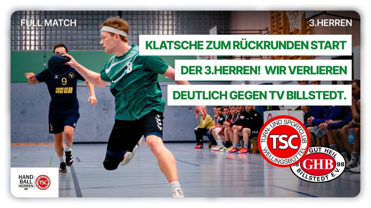 TSC Wellingsbüttel 3 vs TV Billstedt 2 (Herren Kreisklasse HHV 25/26)