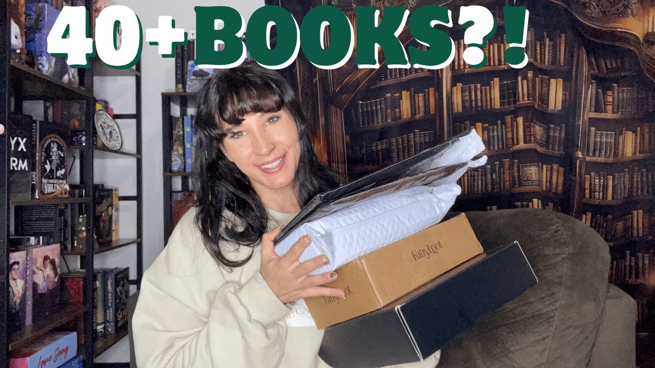 My FIRST Book Haul of 2026 📚✨ (40+ Books!)