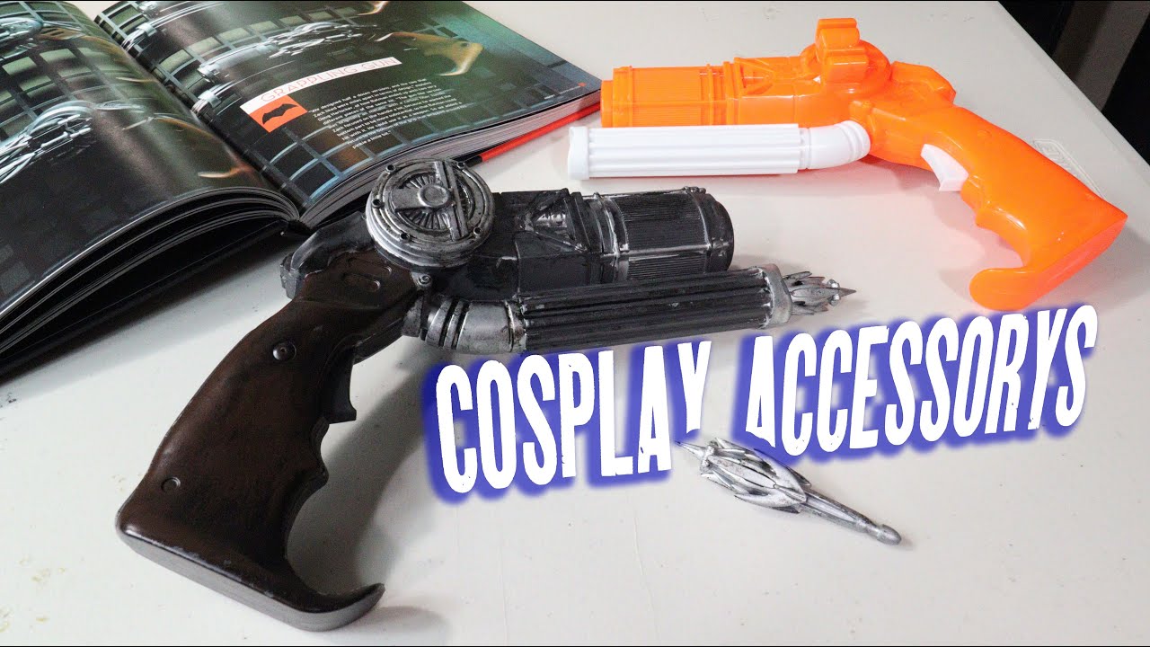 How to Paint Grappling Hooks for Batman vs  Superman Rubies Grappling Gun